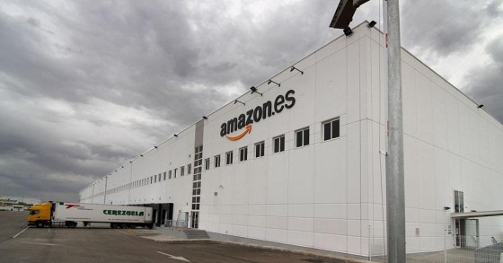El centro logístico de Amazon en San Fernando de Henares