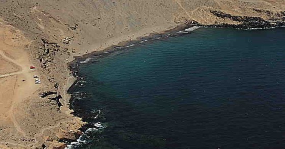Playa Montaña de Arena, San Bartolomé de Tirajana, Gran Canaria / Fuente: mapama.gob.es