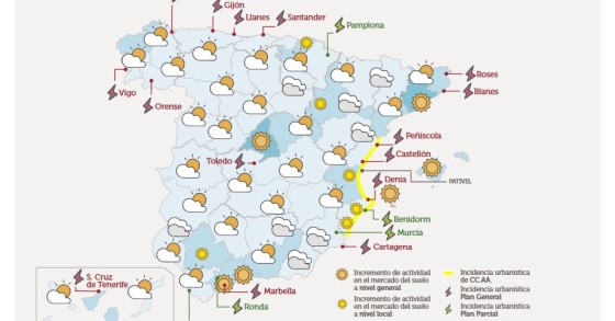 Imagen del día: El mapa del tiempo del suelo