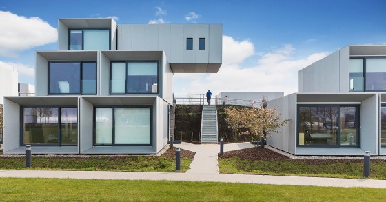 Viviendas modulares, la innovadora solución para los estudiantes del Instituto Dyson en Reino Unido