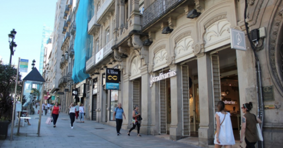 Olimpo vende un edificio en Vigo con Inditex como inquilino por 4,1 millones de euros