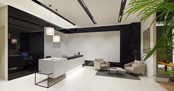 Archivo - Oficinas de Savills Aguirre Newman en Madrid.