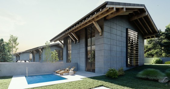 Chalet independiente con piscina en Ávila