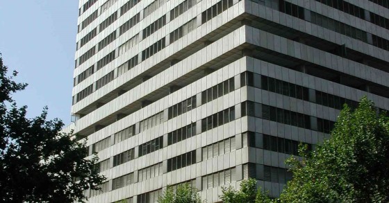 Edificio de oficinas situado en la madrileña calle Orense, 69.