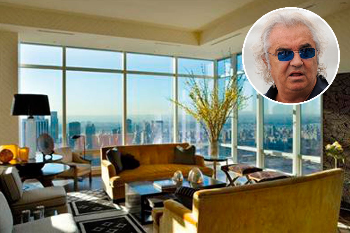 Así es el apartamento de Flavio Briatore (el exjefe de Fernando Alonso) en Nueva York