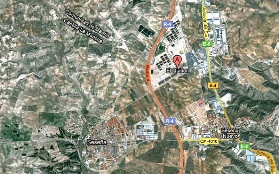 imagen de google maps del pau del quiñón en seseña El pocero de seseña la vuelve a armar
