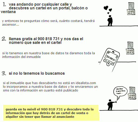 Conoce gratis el precio de cualquier piso al ir por la calle