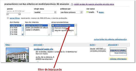 ¿Cómo buscar viviendas vpo en idealista.com?
