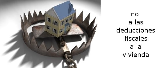 El gobierno califica de "error" las deducciones fiscales a la vivienda