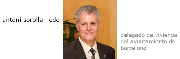 Sorolla: "los políticos no hemos sabido parar la situación inmobiliaria"