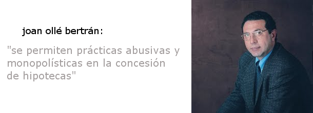 "Llegan a triplicarte las comisiones de la hipoteca si no quieres un piso del banco"