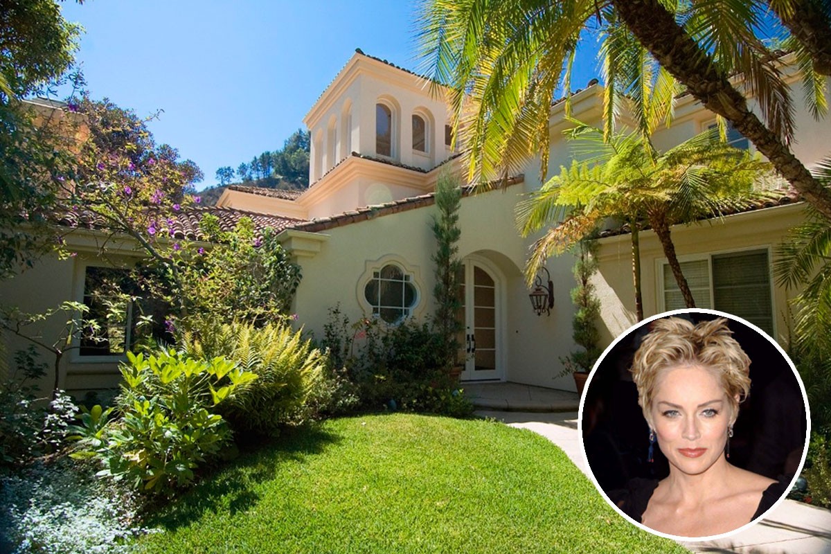 Sharon Stone pone en venta su mansión de Beverly Hills