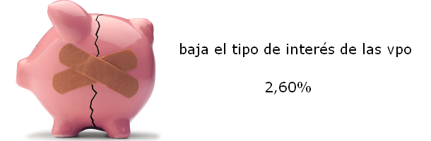 el nuevo interés de las vpo aliviará los bolsillos de estos hipotecados Nuevo tipo interés vpo 2010: fuertes rebajas (tabla)