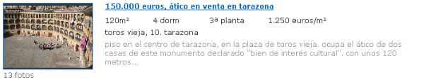 Pisos en plazas de toros: ¿Acabarán así las de Cataluña? (Fotos)