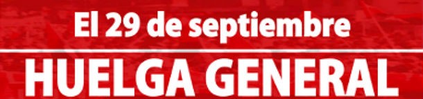 Huelga general 29-s: ¿Vas a ir a trabajar?