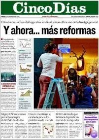 Balance huelga general: así recogen 12 portadas de los periódicos los efectos del 29-s