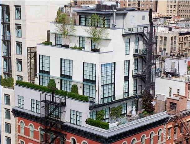 'Quíntuplex' de lujo entre los rascacielos de manhattan (nueva york)