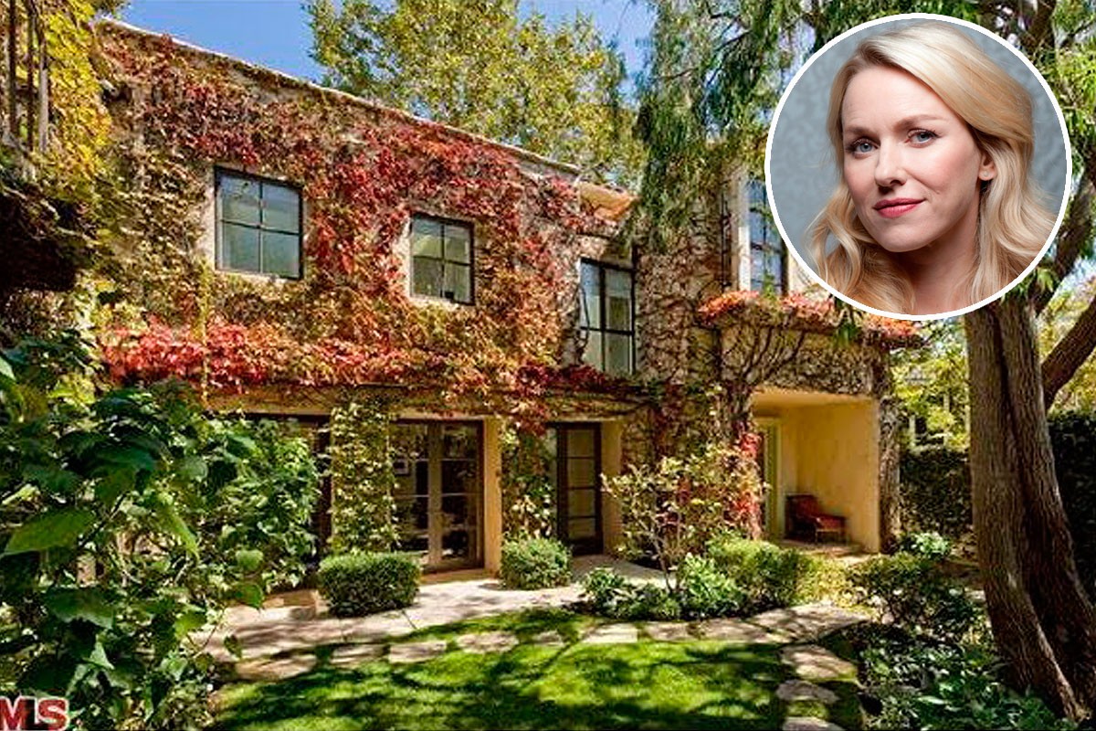 La actriz Naomi Watts vende su mansión un 40% más cara (fotos)