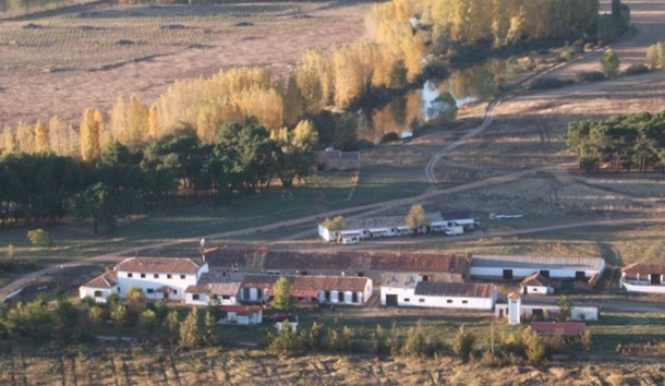 imagen aérea de riotuerto, provincia de soria Se vende pueblo en Soria (fotos)