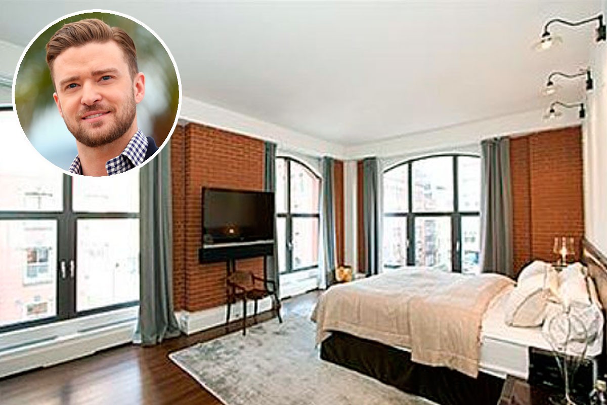 El actor Justin Timberlake vende su casa neoyorquina por 5,25 millones (fotos)
