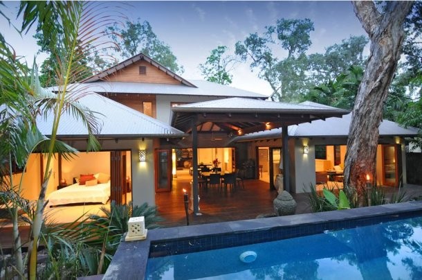 Residencia "selvática" en el paraíso de Australia