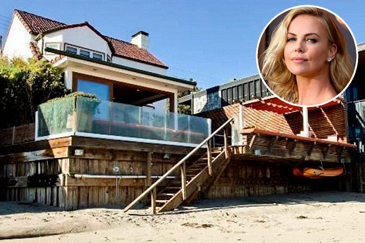 La actriz Charlize Theron vende su casa de Malibú por 5,5 millones (fotos)