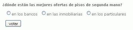 Encuesta: vota, ¿Dónde se encuentran las mejores ofertas de pisos de segunda mano?
