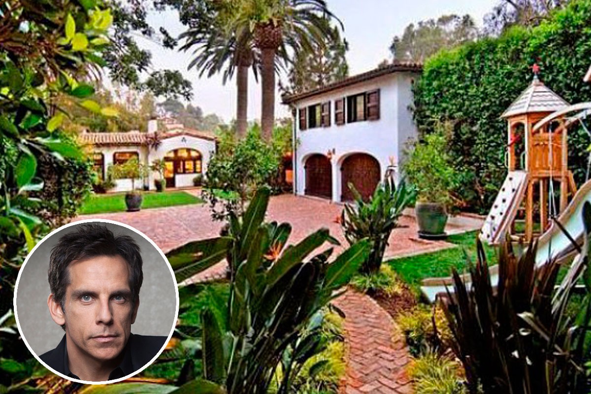 Casas de famosos: Ben Stiller ofrece su casa de estilo español por 11,5 millones (fotos)