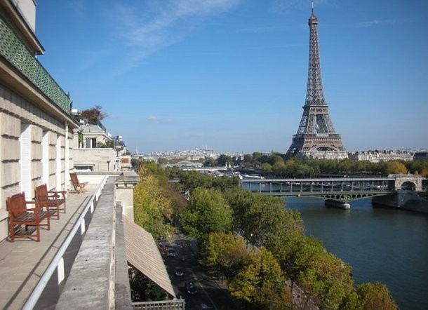 Ático de lujo con vistas a la torre eiffel (parís)