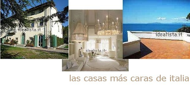 Las casas más caras de Italia