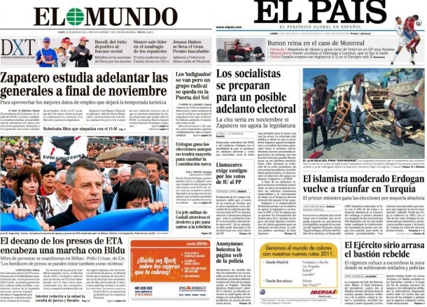 Zapatero podría adelantar las elecciones a noviembre para aprovechar datos de paro