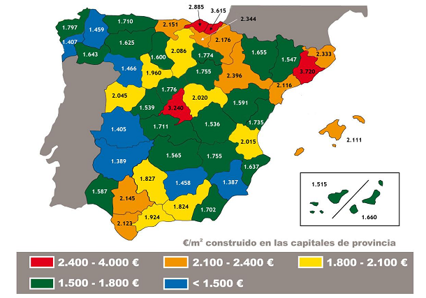 La vivienda nueva bajó un 4,7% en el último año, según sociedad de tasación (gráficos)