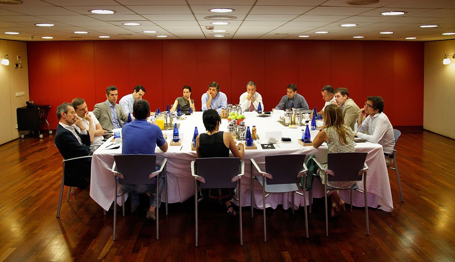 mesa con los asistentes a la tercera edición del quo vadis, vivienda? x_12_quo_vadis