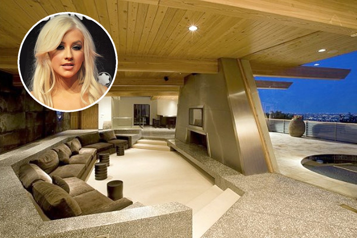 Christina aguilera vende su casa de los angeles tras rebajarla un 42% (fotos)