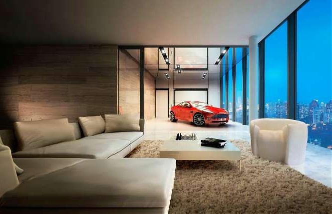 car-in-home-red-car-beige-living-area1