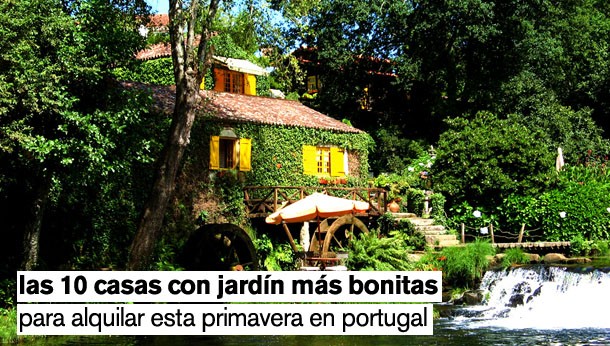 Las 10 casas con jardín más bonitas para alquilar esta primavera (fotos)