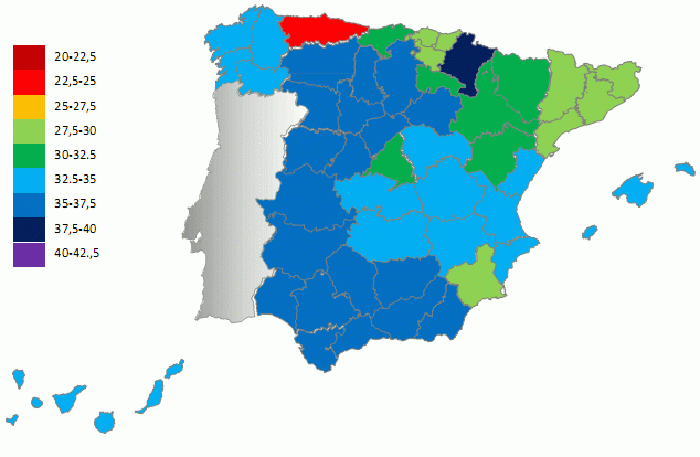 Los tasadores, negativos sobre la evolución de la vivienda en España