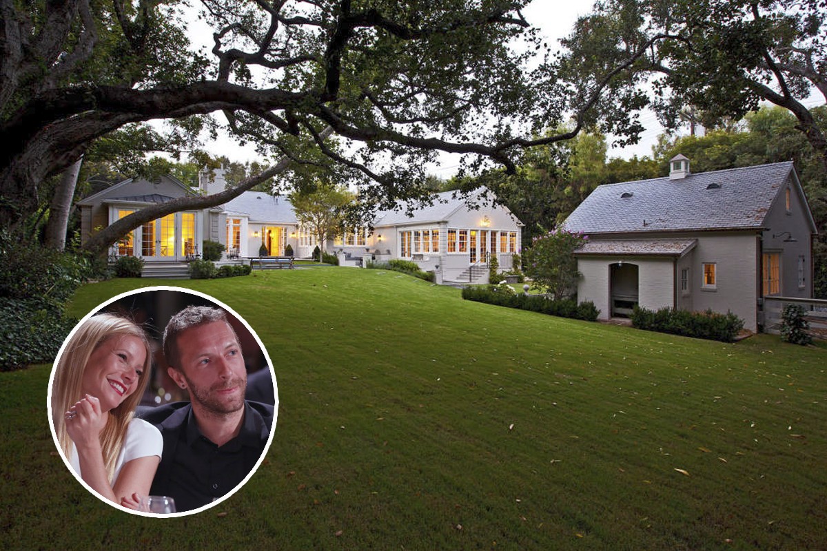 Gwyneth paltrow y chris martin compran un casa de revista en los ángeles por más de 10 millones