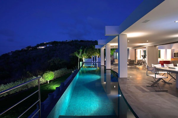 Casas de ensueño: villa caribeña a la última en tecnología