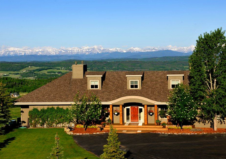 casa estilo rancho en canadá Casas de ensueño: rancho canadiense en medio del bosque