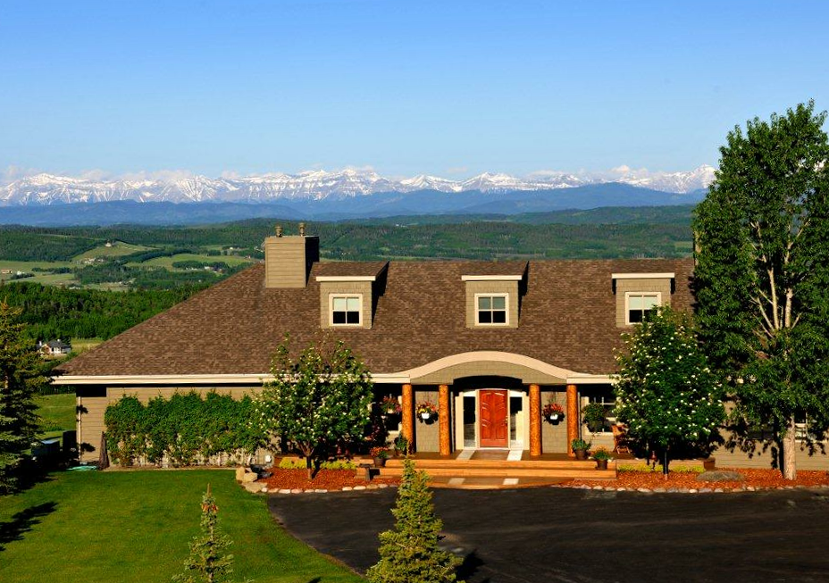 Casas de ensueño: rancho canadiense en medio del bosque — idealista/news