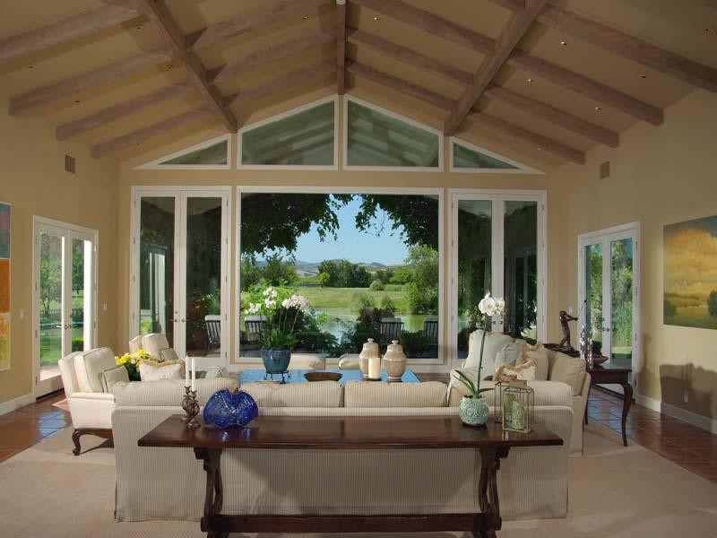 Casa de ensueño: una mansión para los amantes del golf y el vino en california