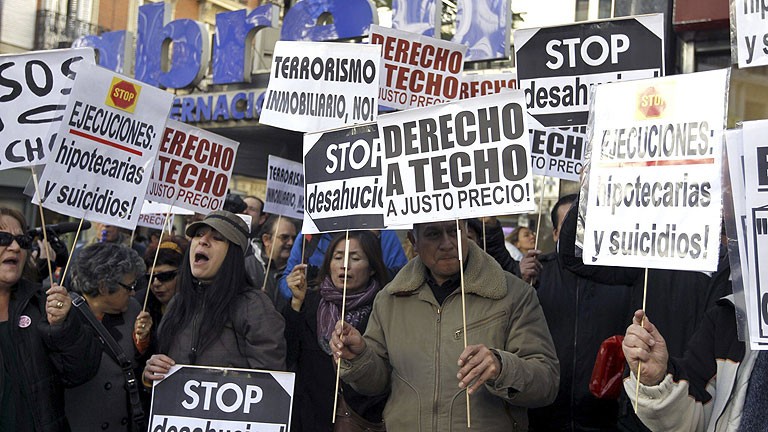 El gobierno aprobará este jueves medidas urgentes sobre los desahucios