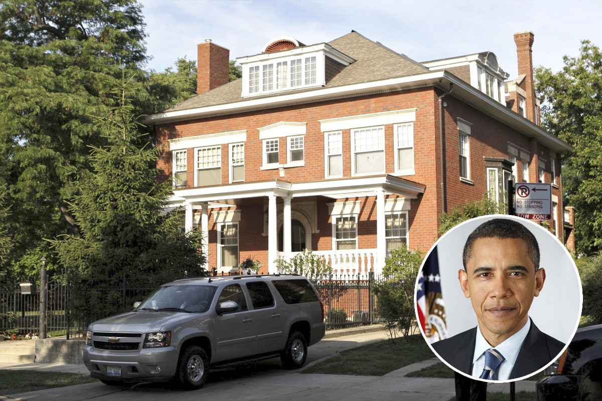 La casa en Chicago de Barack y Michelle Obama