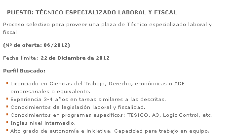 ¿Buscas trabajo? El frob lanza 19 ofertas de empleo