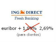 Ing direct y uno-e disparan el precio de sus hipotecas