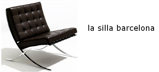 la silla barcelona La silla Barcelona, un lujo decorativo para cualquier salón (fotos)