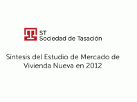  El precio de la vivienda nueva cayó un 6,9% en 2012 y vuelve a niveles de 2003 (mapa)