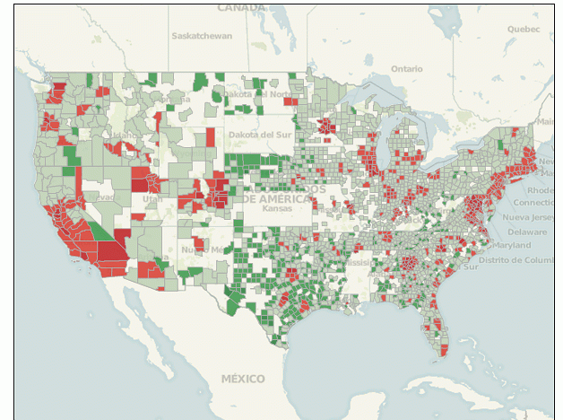 El 30% de los propietarios en eeuu tienen una vivienda sin hipoteca