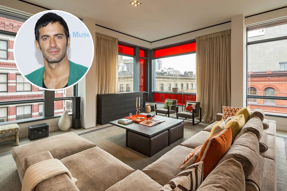 Marc Jacobs pone en alquiler su apartamento de diseño en Nueva York por 37.500 dólares/mes (fotos)